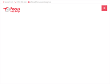 Tablet Screenshot of focuswebdesign.ro